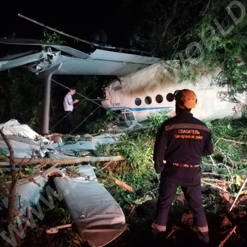 В ст Прочноокопской разбился самолет АН-2, погибли два . .. Армавир