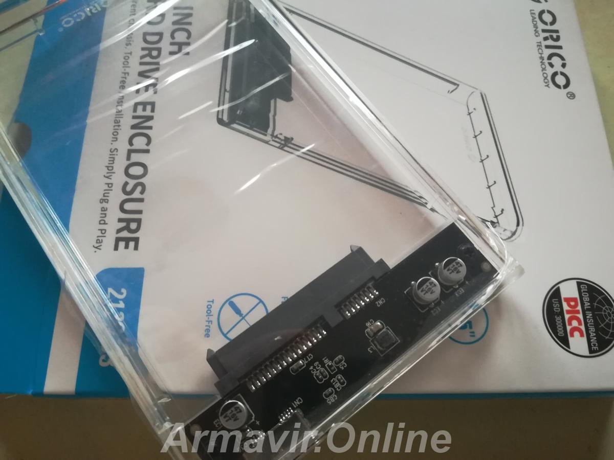 Футляр orico 2,5 hdd sata Армавир