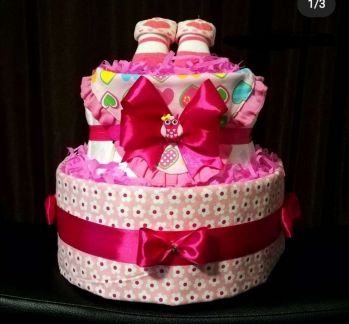 Торт из памперсов и мотоцикл  Армавир