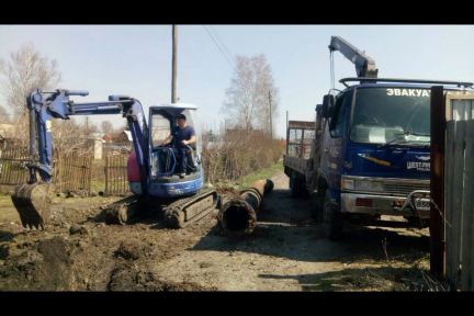 Услуги манипулятора и мини экскаватора аренда  Армавир