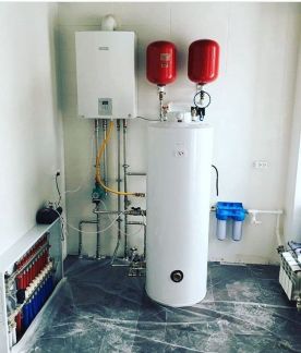 Установка газового отопления, монтаж теплых полов  Армавир