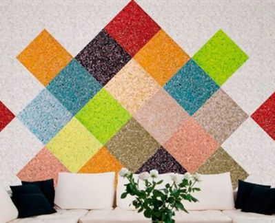 Шелковая штукатурка (нанесение жидких обоев)  Армавир