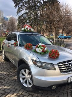 Свадебные украшения на машину  Армавир