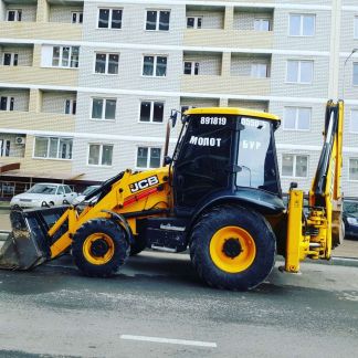 Услуги экскаватора погрузчика, гидромолот,Бур  - купить на сайте объявлений Краснодар онлайн