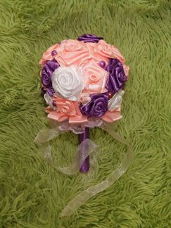 Букеты из атласных лент  Армавир