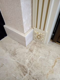 Установка любых напольных плинтусов  Армавир