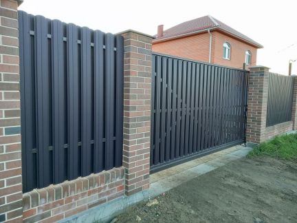 Установка, заборов, ворот, автоматики. Организация  Армавир