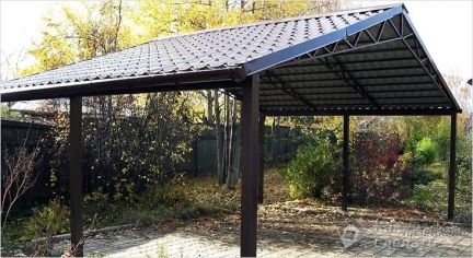 Изготовим навес Анапа, поликарбонат/профлист  - купить на сайте объявлений Анапа онлайн