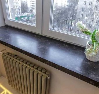 Изготовление и установка подоконников из камня  Армавир