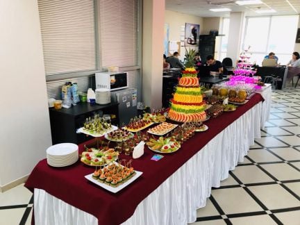 Организация фуршета, кофебрейка. Свадьба дома  Армавир