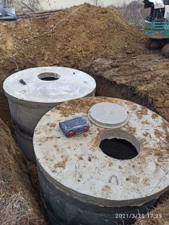 Септики из ж/б колец под ключ  Армавир