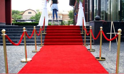 Красная дорожка на резиновой основе  Армавир