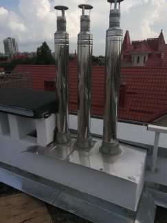 Монтаж дымоходы и вентиль. под газ. оборудование  Армавир