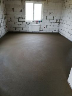 Полусухая стяжка пола  Армавир