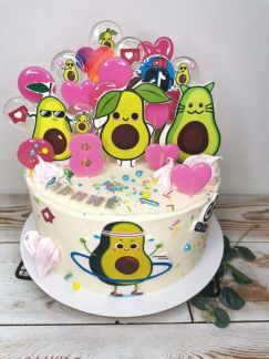 Торты на заказ Клубничный банан Банановый  Армавир