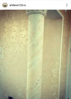 Венецианская штукатурка под мрамор  Армавир