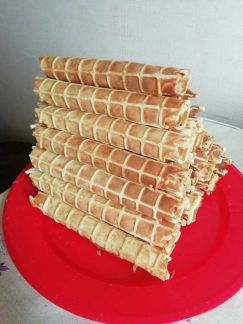 Вафельные трубочки со сгущенкой  Армавир