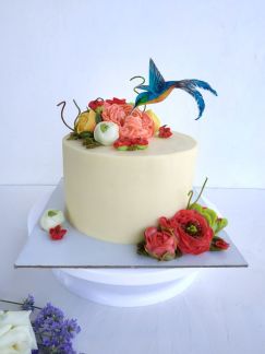 Торт с цветами на заказ  Армавир