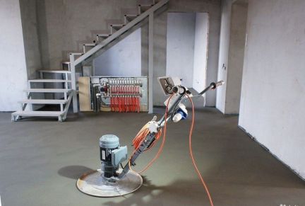 Полусухая стяжка пола под лазер  Армавир