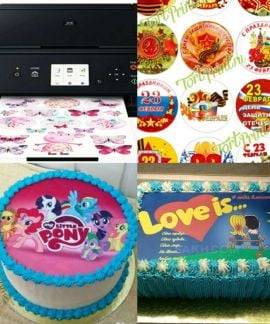 Печать на съедобной бумаге  Армавир