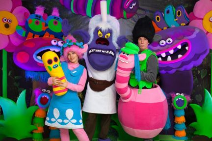 Аниматоры тролли розочка, цветан  Армавир