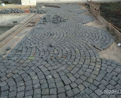 Кладка гранитной брусчатки  Армавир