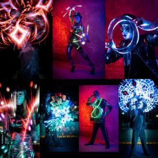 Световое шоу, мимы Сочи, Адлер, Красная Поляна  Армавир