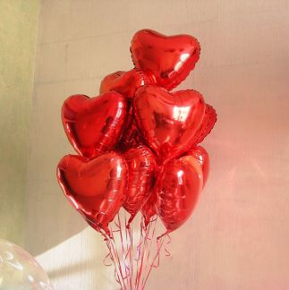 Шары в форме сердца  Армавир