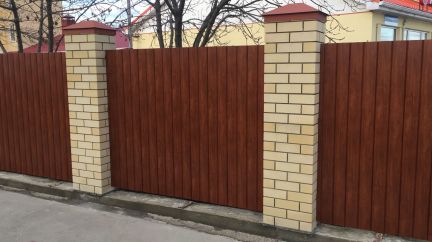 Заборы Ограждения Ворота из профлиста, рабицы  Армавир