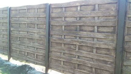 Декоративная покраска еврозабора  Армавир