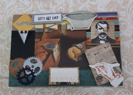 Открытки ручной работы для мужчин и к 23 февраля,и  Армавир