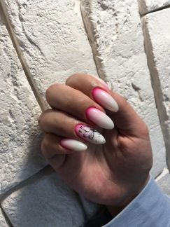 Маникюр с покрытием гель лак, наращивание ногтей  Армавир