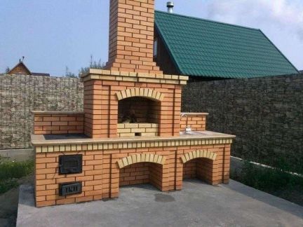 Кладка каминов,барбекю, печей из кирпича  Армавир