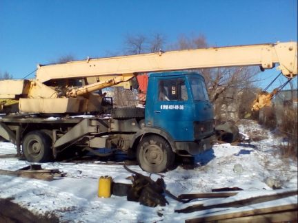 Услуга автокрана маз ивановец  - купить на сайте объявлений Армавир онлайн