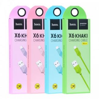 Кабель hoco X6 khaki Micro USB  Армавир