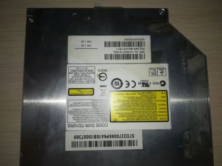 DVD-RW для ноутбука SATA DVR-TD10RS  - купить на сайте объявлений Армавир онлайн