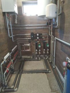 Отопление водоснабжение тёплый пол  Армавир