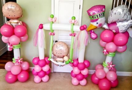 Украшение зала, кафе, ресторана. Выписка из роддом  Армавир