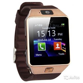 Умные часы Smart watch DZ09 золотистые  Армавир