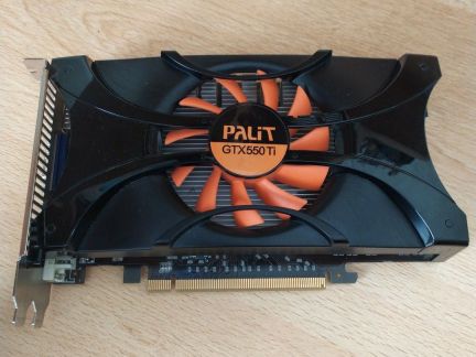 Видеокарта Palit gtx 550 TI 1gb видеопамяти с част  Армавир