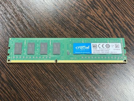 Оперативная память DDR3L 4gb 1600Mhz Crucial  - купить на сайте объявлений Армавир онлайн