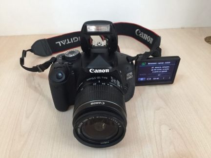 Зеркальный фотоаппарат Canon 600D  - купить на сайте объявлений Армавир онлайн