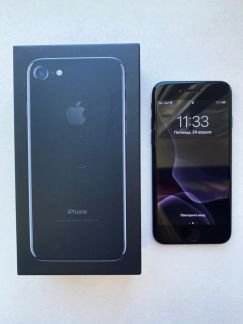 Телефон iPhone 7 jet black  Армавир