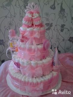 Тортик из памперсов  Армавир